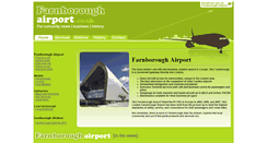 Desktop Screenshot of farnboroughairport.co.uk